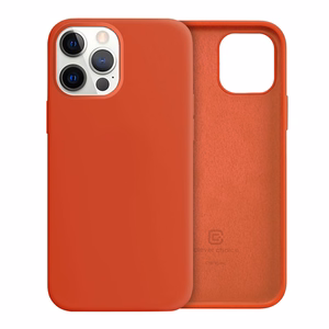 Crong Color Cover dėklas, skirtas iPhone 12 Pro Max, raudonas