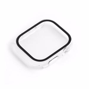 Bestsuit Dėklas laikrodžiui su hibridiniu stiklu Apple Watch 10/11 46mm - skaidrus