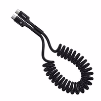 Baseus Fish-Eye USB C į USB C greitojo įkrovimo kabelis 1 m 100 W Juoda