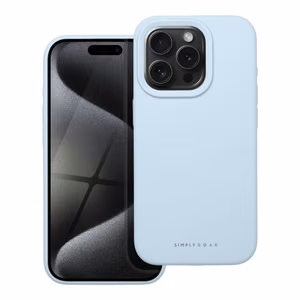 Roar Cloud Skin silikoninis dėklas iPhone 15 Pro Light