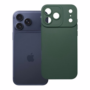 Dėklas iPhone 17 Pro Max / 18 Pro Max (žemas kameros kraštas) Matt 2.0 tamsiai žalias