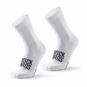 Rockbros 49210016001 ROAD TO SKY Cycling Socks 36-38 cm - White
