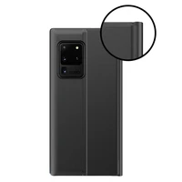 New Sleep dėklas telefonui su stovo funkcija Samsung Galaxy M53 5G juodas