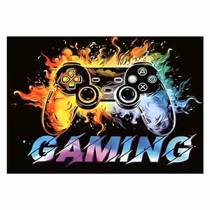 Chair protective mat gaming pattern 50 x 80 cm RC-K-1541