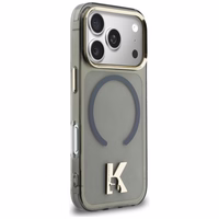 Karl Lagerfeld IML K Head Logo MagSafe Dėklas for iPhone 17 Pro - juodas