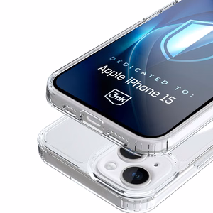3mk Armor MagCase Dėklas telefonui iPhone 15 - Skaidrus