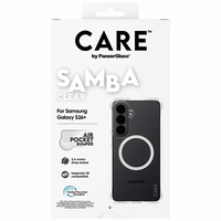 CARE by PanzerGlass Samba skaidrus Qi dėklas Samsung Galaxy S26+ - skaidrus
