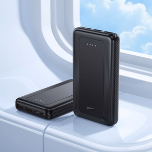 Išorinė baterija Hoco 10000 mAh 2A J165 juoda