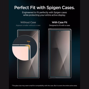 Spigen Glas.tR EZ Fit Pro HD Privacy 2-Pack Tempered Glass for Samsung Galaxy Z Fold 7/8 Ultra