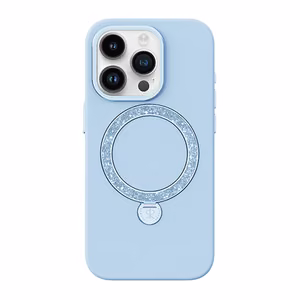 Joyroom PN-15L4 чехол Dancing Circle для iPhone 15 Pro Max (синий)