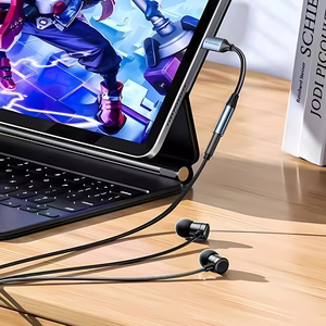 Wozinsky WALJ-01 Lightning adapteris - 3.5 mm mini lizdas - juodas