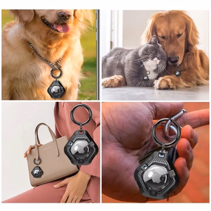 Tech-Protect Defense dėklas Apple AirTag 1/2 - juoda