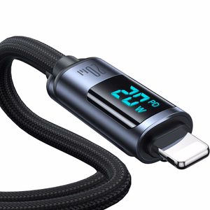 USB Кабель Joyroom "S-CL020A16" чёрный "Type-C / Lightning" 120см (до 20W)