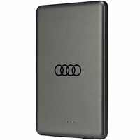 Išorinė baterija Audi Big Logo Magnetinis indukcinis 15W 5000mAh - pilka