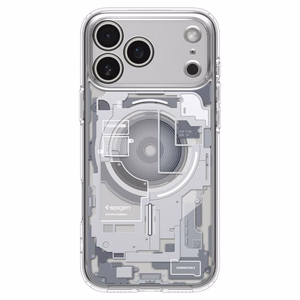 Spigen Ultra Hybrid MagSafe Zero One dėklas iPhone 18 Pro / 17 Pro, baltas