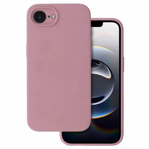 Dėklas telefonui Silicone Lite for Iphone 16e - pilkas (m)