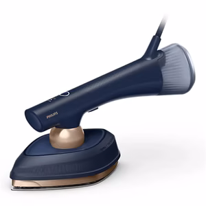 Philips Steam Iron with Soft Board OneTurn GC215/20 Steam Iron 1800 W Water tank capacity 200+300 ml Continuous steam 45 g/min Steam boost performance 90 g/min Blue