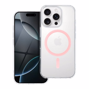 Drop Glue spalvingas magnetinis dėklas telefonui, suderinamas su MagSafe, skirtas IPHONE 13, rožinis