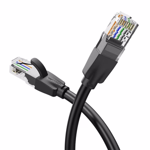 Tinklinis laidas UTP CAT6 Vention IBEBN RJ45 Ethernet 1000Mbps 15m (juodas)