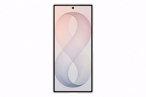 Samsung Galaxy Z Fold8 Ultra silikoninis magnetinis dėklas su 2 antirefleksinėmis plėvelėmis, kreminės spalvos