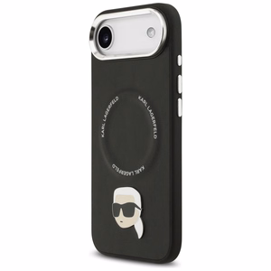 Karl Lagerfeld Karl Pin Magnetinis dėklas telefonui iPhone Air - Juodas