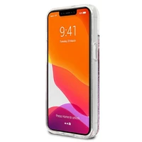 Guess GUHCP13SLGPEPI iPhone 13 mini 5.4" rožinis/rožinis kietas dėklas Peony Liquid Glitter