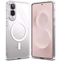 Ringke Fusion magnetinis dėklas telefonui MagSafe Samsung Galaxy S25 Edge - skaidrus