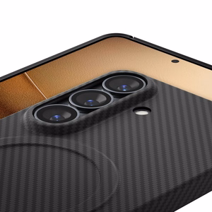 Spigen AirSkin Aramid Mag MagSafe dėklas Samsung Galaxy S26 - juodas