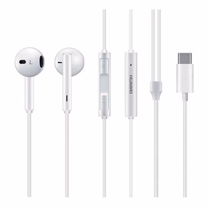 Laidinės ausinės Type C Huawei CM33 be pakuotės baltos