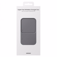 Bevielis įkroviklis Samsung "Duo" EP-P5400TWEGEU baltas 15W (su įkrovikliu ir laidu komplekte) / 100% Genuine /