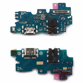 Lanksčioji jungtis Samsung A307 A30s su įkrovimo kontaktu, mikrofonu, ausinių lizdu originali (service pack)