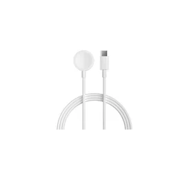Devia indukcinis magnetinis įkroviklis Kintone USB-C 1,0 m baltas Apple Watch