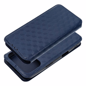 Atverčiamas dėklas iPhone 17 / 18 Cubic Book mėlynas