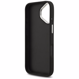 Guess Grained Big 4G Classic Logo dėklas telefonui iPhone 17 - juodas