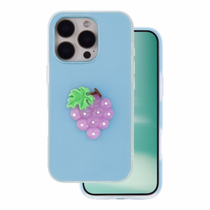 Fruit 2in1 dėklas skirtas iPhone 16 Pro 6,3" mėlynas