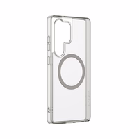 Dėklas telefonui Minimal Mag Case su magnetiniu žiedu Samsung Galaxy S25 Ultra – pilkas
