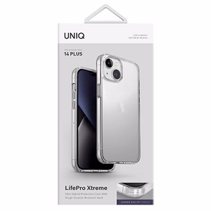 Uniq LifePro Xtreme dėklas telefonui iPhone 14 Plus - skaidrus