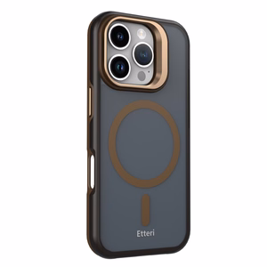 Etteri Morning Fog dėklas for iPhone 16 Pro 6,3" rudas