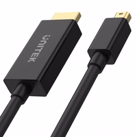 Unitek V1152A adapteris miniDP - HDMI 4K 30Hz kabelis 2 m