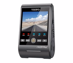 Viofo A229 Plus 1CH-G – 1 kanalų GPS vaizdo registratorius