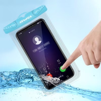 Atsparus vandeniui dėklas Awei X33 juodas