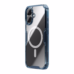Nillkin Nature TPU Pro Magnetinis dėklas iPhone 16 Plus (mėlynas)