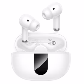 HOCO belaidės ausinės bluetooth TWS ANC ENC EQ26 baltos