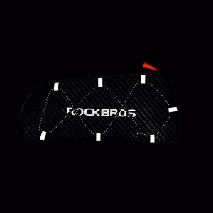 Rockbros 039BK pintas 1 l dviračio rėmo krepšys – juodas