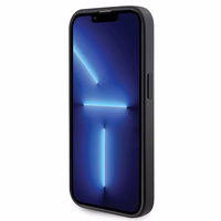 Guess GUHMP14LPSAHMCK dėklas iPhone 14 Pro - juodas Saffiano MagSafe