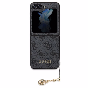 Dėklas telefonui Samsung Galaxy Z Flip 5 (4G Charms Collection) – pilkas