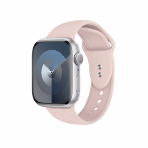 Crong Liquid dirželis, skirtas Apple Watch 38 / 40 / 41 / 42 mm, smėlio rausvas