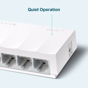 TP-Link LS1005 tinklo komutatorius Ne-valdomas Fast Ethernet (10/100) Balta