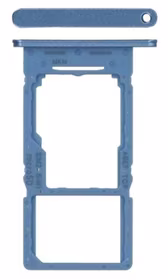 SIM kortelės laikiklis Samsung A256 A25 5G Blue originalus (service pack)