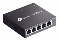 TP-Link Omada ES205GP tinklo komutatorius Valdomas Gigabit Ethernet (10/100/1000) Maitinimas per Eternetą (PoE) Juoda